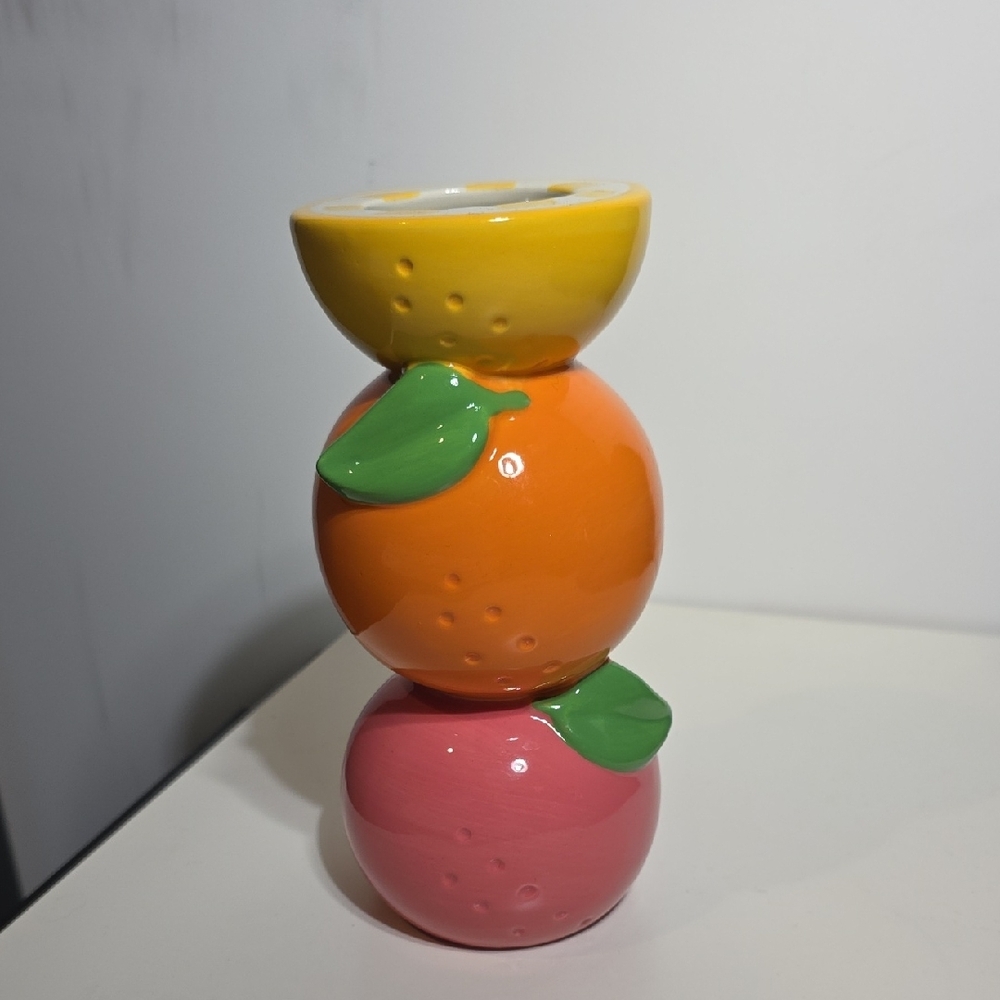 Bando Colorful Ceramic Fruit Vase - Picture 3 of 4